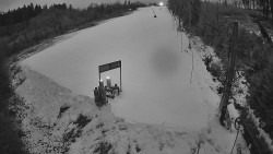 Kamera u nástupu na vlek svah A