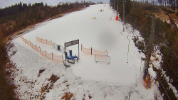 Kamera u nástupu na vlek svah A