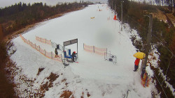 Kamera u nástupu na vlek svah A