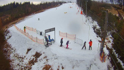 Kamera u nástupu na vlek svah A