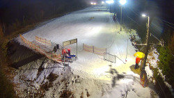 Kamera u nástupu na vlek svah A