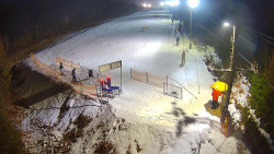 Kamera u nástupu na vlek svah A