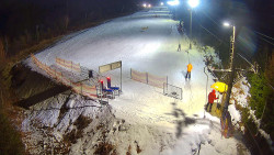 Kamera u nástupu na vlek svah A