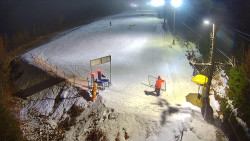 Kamera u nástupu na vlek svah A