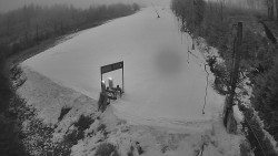 Kamera u nástupu na vlek svah A