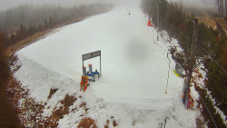 Kamera u nástupu na vlek svah A