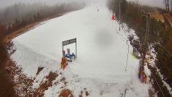 Kamera u nástupu na vlek svah A