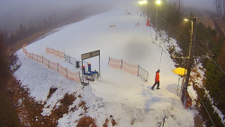 Kamera u nástupu na vlek svah A