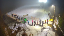 Kamera u nástupu na vlek svah A