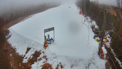 Kamera u nástupu na vlek svah A