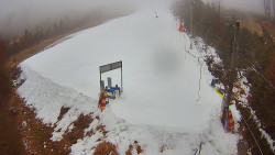 Kamera u nástupu na vlek svah A