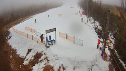 Kamera u nástupu na vlek svah A