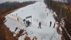 Kamera u nástupu na vlek svah A