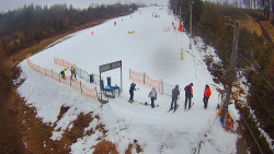 Kamera u nástupu na vlek svah A