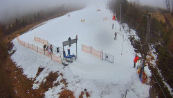 Kamera u nástupu na vlek svah A