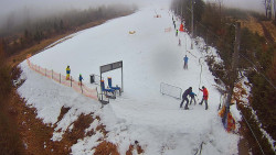 Kamera u nástupu na vlek svah A