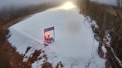 Kamera u nástupu na vlek svah A