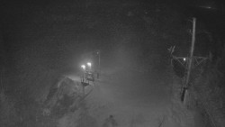 Kamera u nástupu na vlek svah A