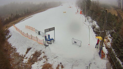 Kamera u nástupu na vlek svah A