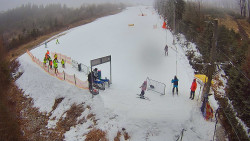 Kamera u nástupu na vlek svah A