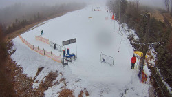 Kamera u nástupu na vlek svah A