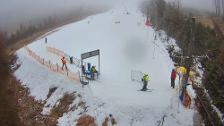 Kamera u nástupu na vlek svah A