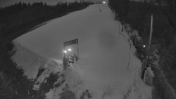 Kamera u nástupu na vlek svah A