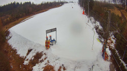 Kamera u nástupu na vlek svah A