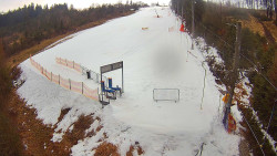 Kamera u nástupu na vlek svah A