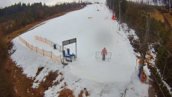 Kamera u nástupu na vlek svah A