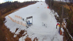 Kamera u nástupu na vlek svah A