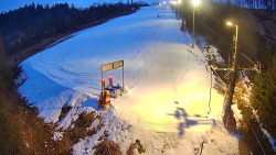 Kamera u nástupu na vlek svah A