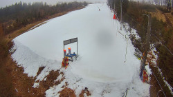 Kamera u nástupu na vlek svah A