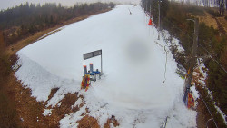 Kamera u nástupu na vlek svah A