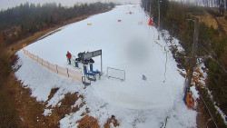 Kamera u nástupu na vlek svah A