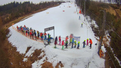 Kamera u nástupu na vlek svah A