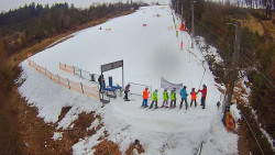 Kamera u nástupu na vlek svah A