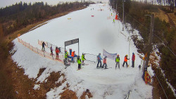 Kamera u nástupu na vlek svah A