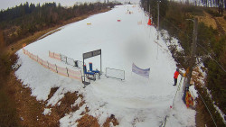 Kamera u nástupu na vlek svah A