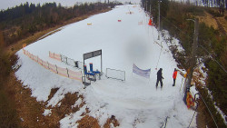 Kamera u nástupu na vlek svah A