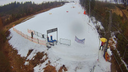 Kamera u nástupu na vlek svah A