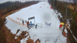 Kamera u nástupu na vlek svah A