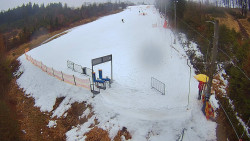 Kamera u nástupu na vlek svah A