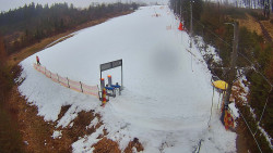 Kamera u nástupu na vlek svah A