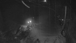 Kamera u nástupu na vlek svah A