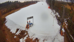 Kamera u nástupu na vlek svah A