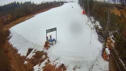 Kamera u nástupu na vlek svah A