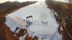 Kamera u nástupu na vlek svah A