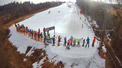 Kamera u nástupu na vlek svah A