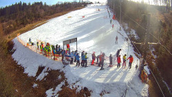 Kamera u nástupu na vlek svah A